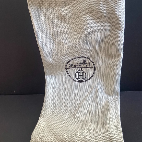 Hermes man strap sandals with 2 dust bags - vintage - new, never worn main image 4